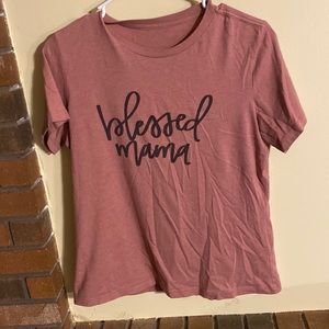 Blessed mama shirt